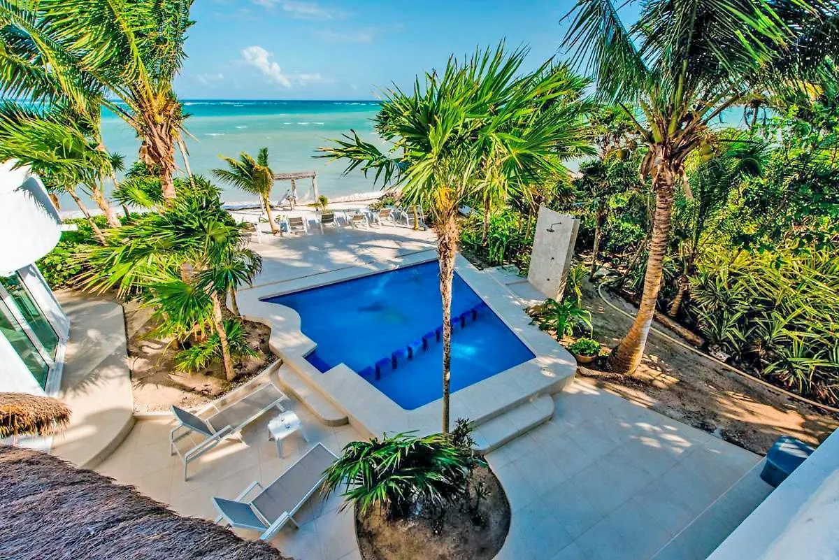 Villa Mar Azul Luxury 6 Bedrooms Tulum Mexico